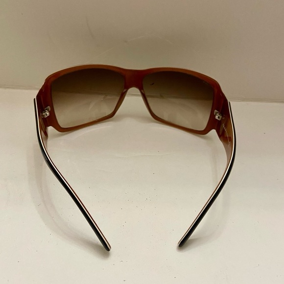 Prada Italy Brown Sunglasses SPR 09G 64-13 z4BX 2Z1 125 - Picture 5 of 10